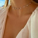 925 Ayar Gümüş Kemik Choker Kolye