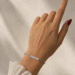 925 Gümüş | Unisex İstediğini Yazdır Ataş Zincir Bileklik