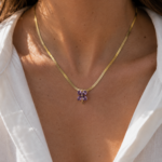 316L Çelik | Four Leaf Kolye