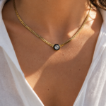 316 L Çelik Leyla Choker Kolye