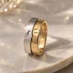 925 Gümüş | Romantik Kiss Çift Yüzüğü